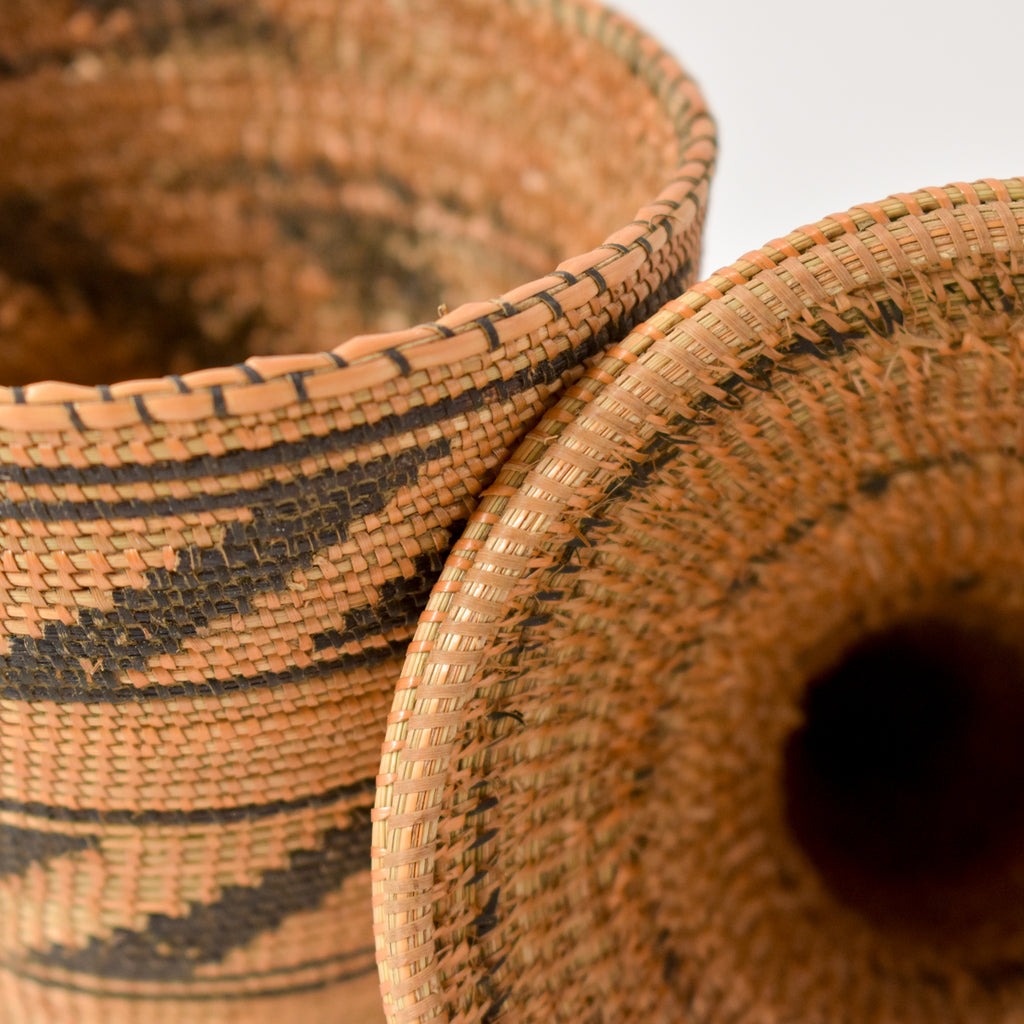 Tutsi Basket with Lid Rwanda