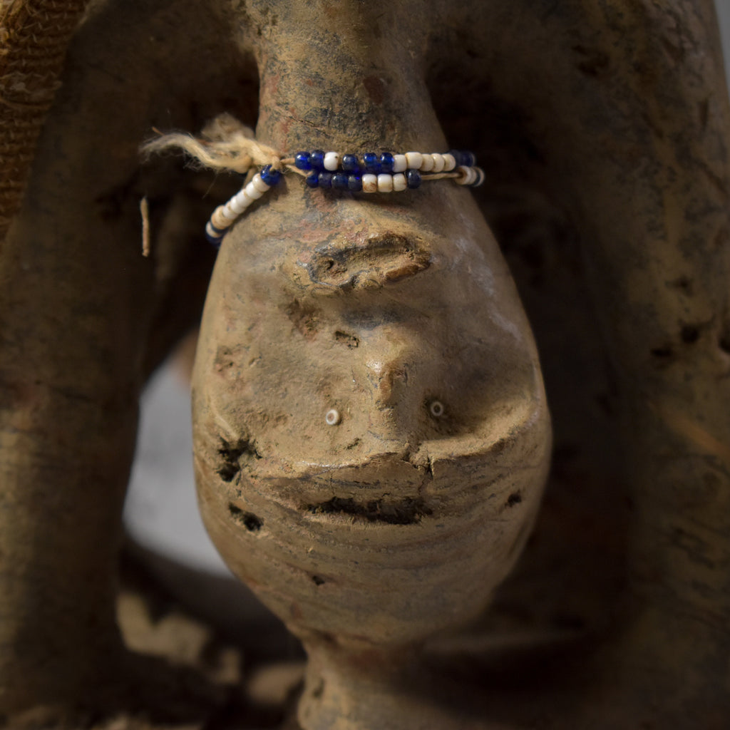 Tabwa Figural Stool with Strap Congo