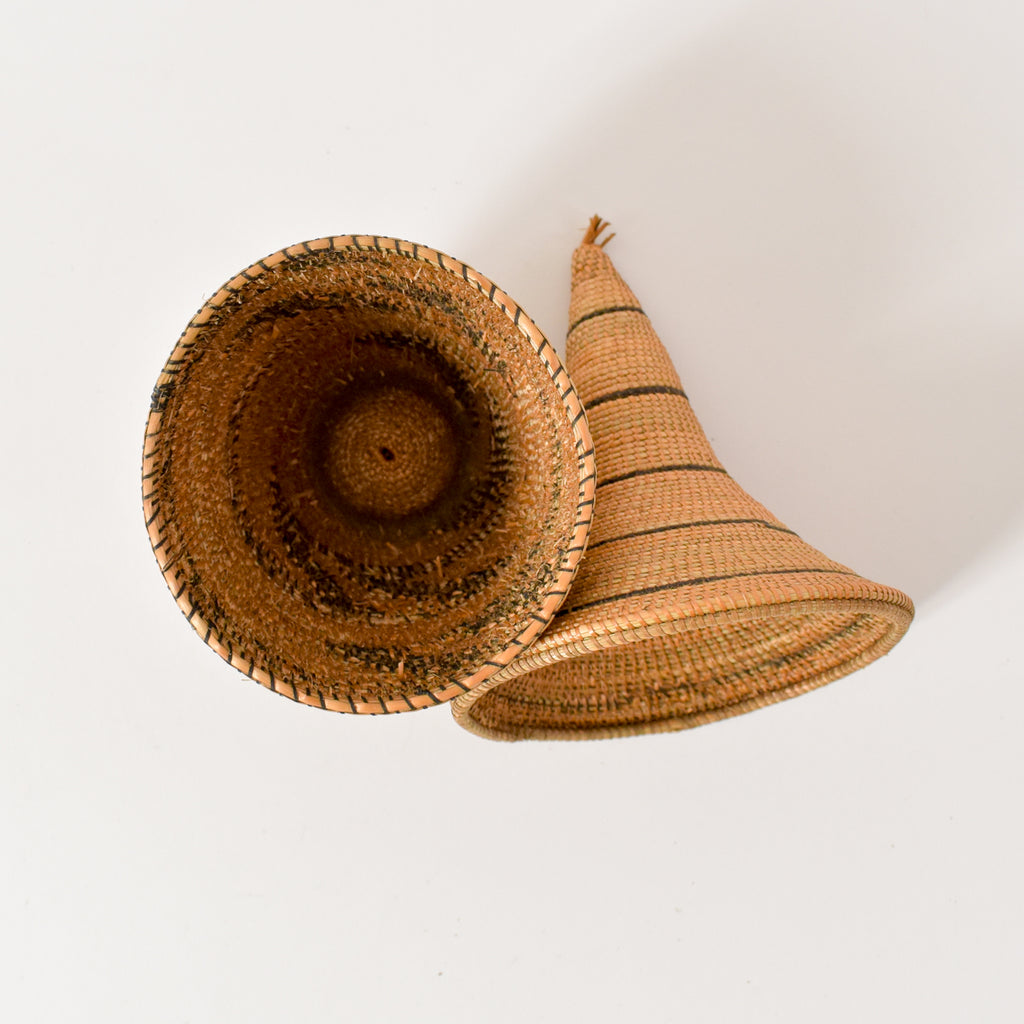 Tutsi Basket with Lid Rwanda