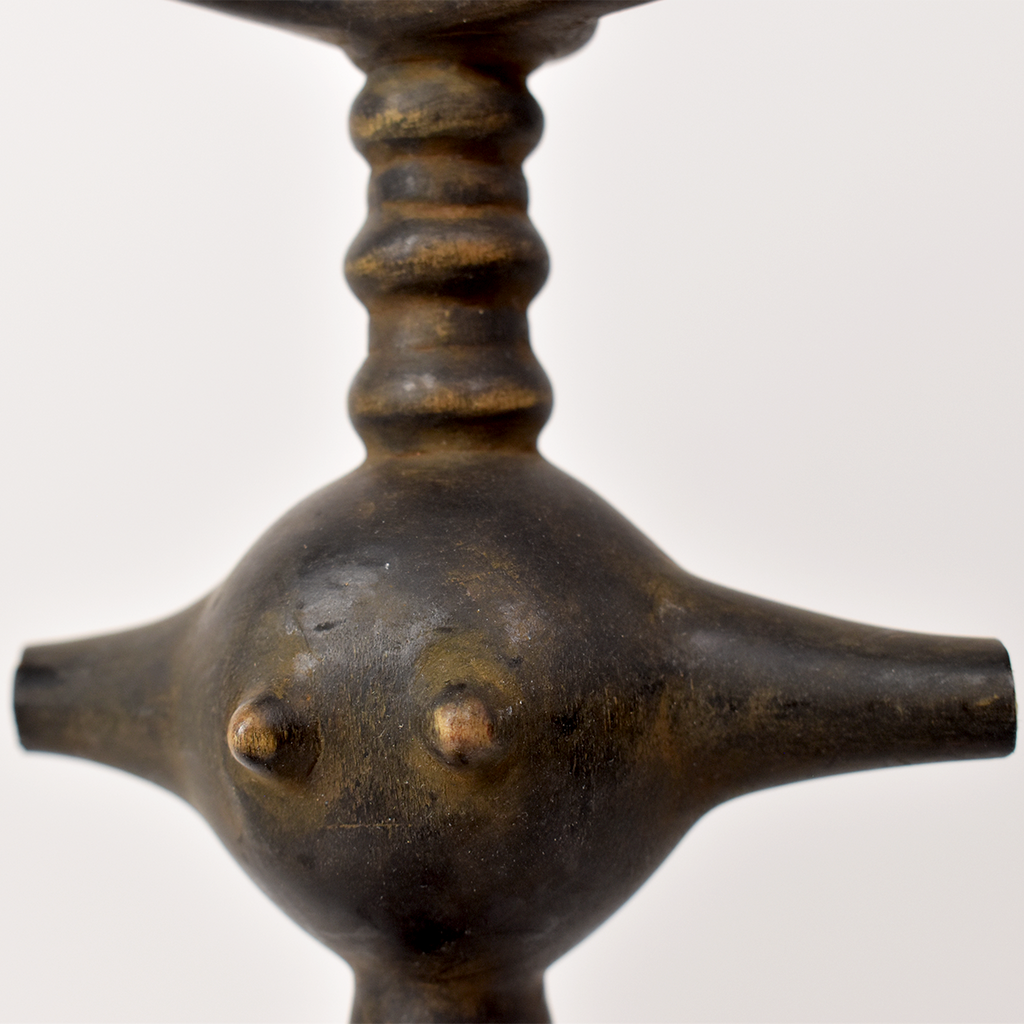 Asante Akua'ba Fertility Doll With Beads Ghana 