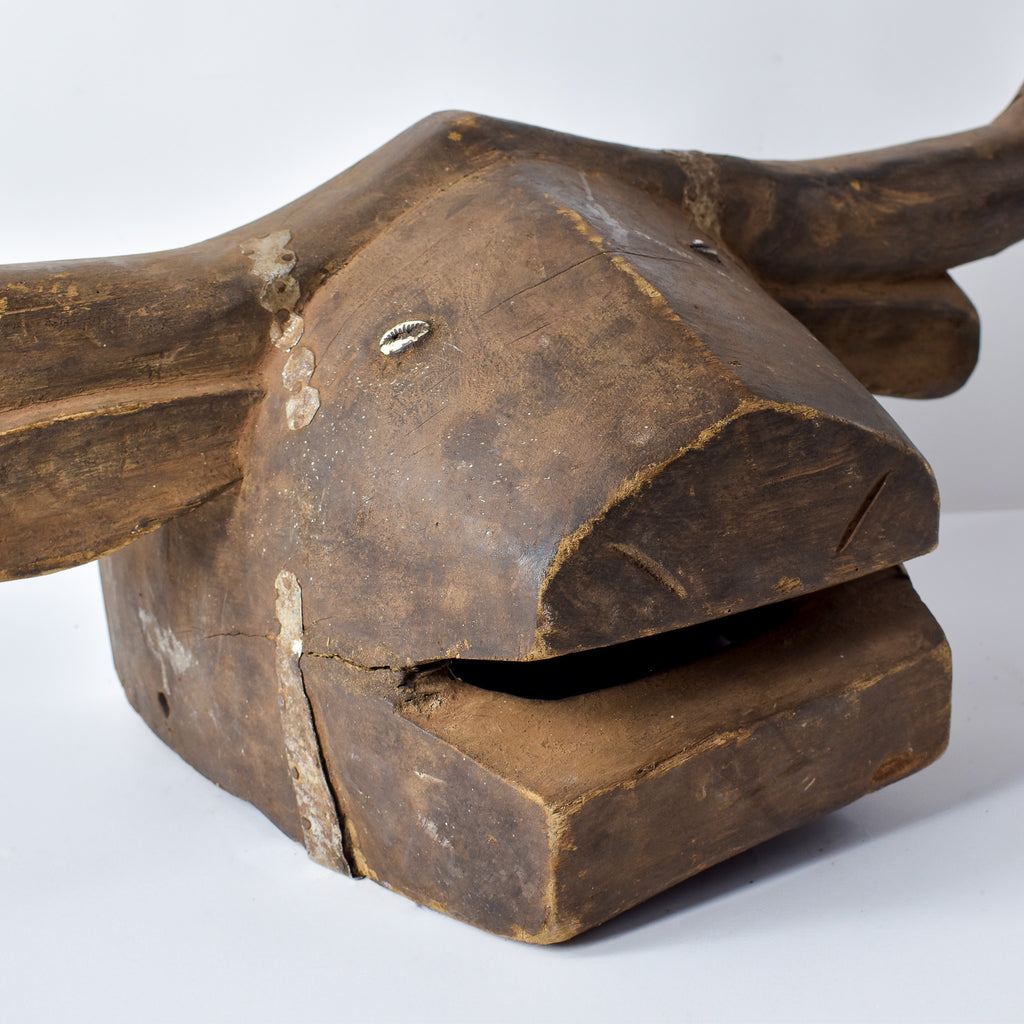 Tabwa Kiyunde Buffalo Mask Congo