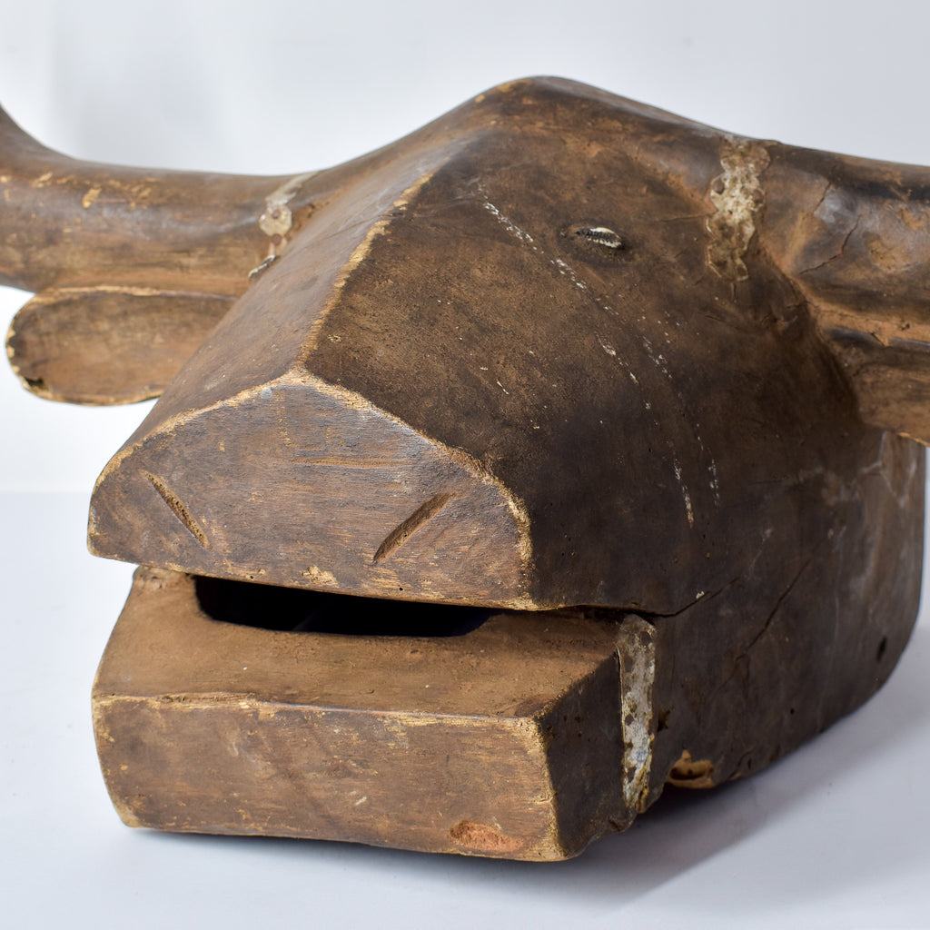 Tabwa Kiyunde Buffalo Mask Congo