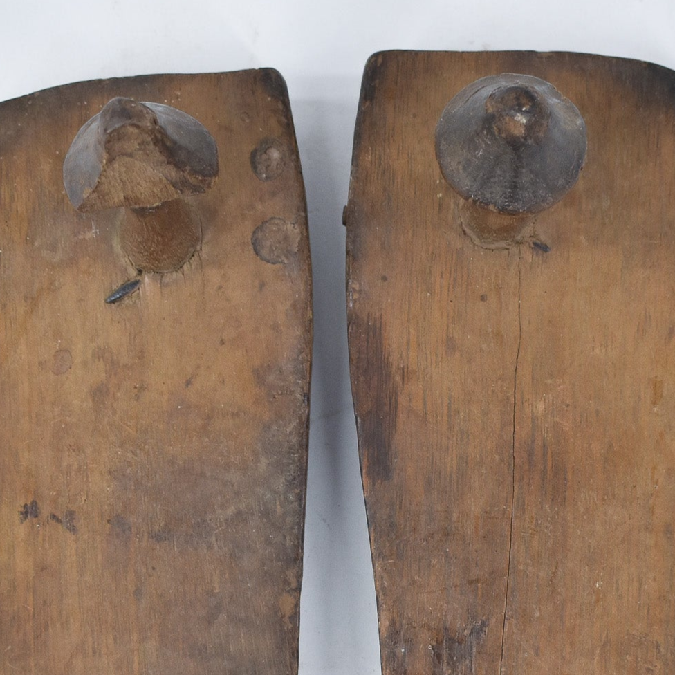 BanguBangu Pair of Wooden Shoes Congo