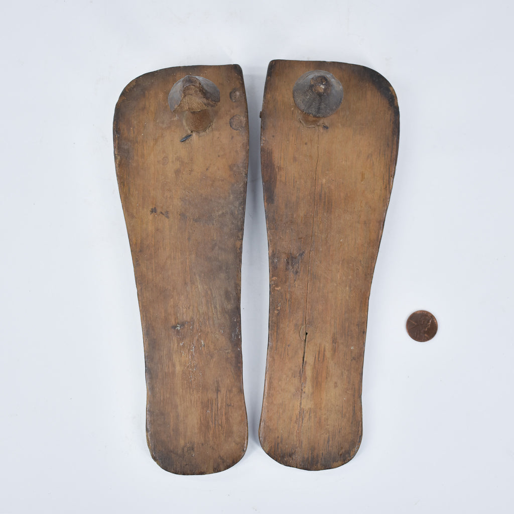 BanguBangu Pair of Wooden Shoes Congo