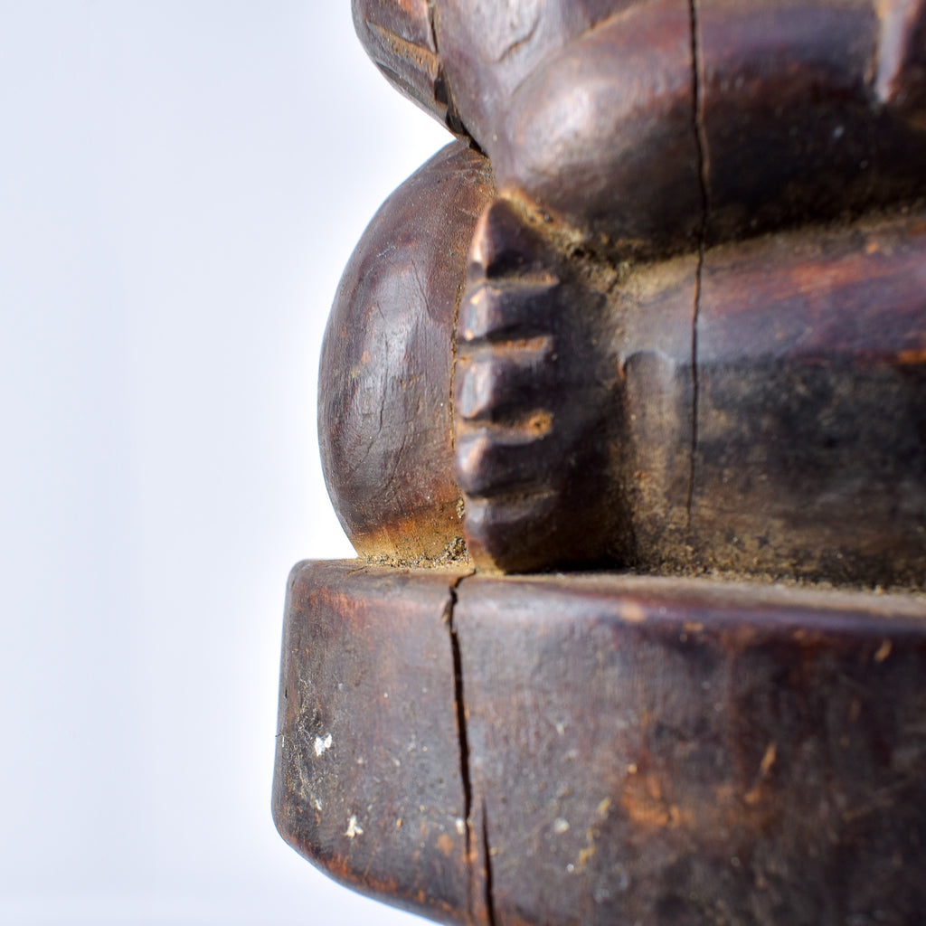 Kongo Maternity Figure on Base Congo