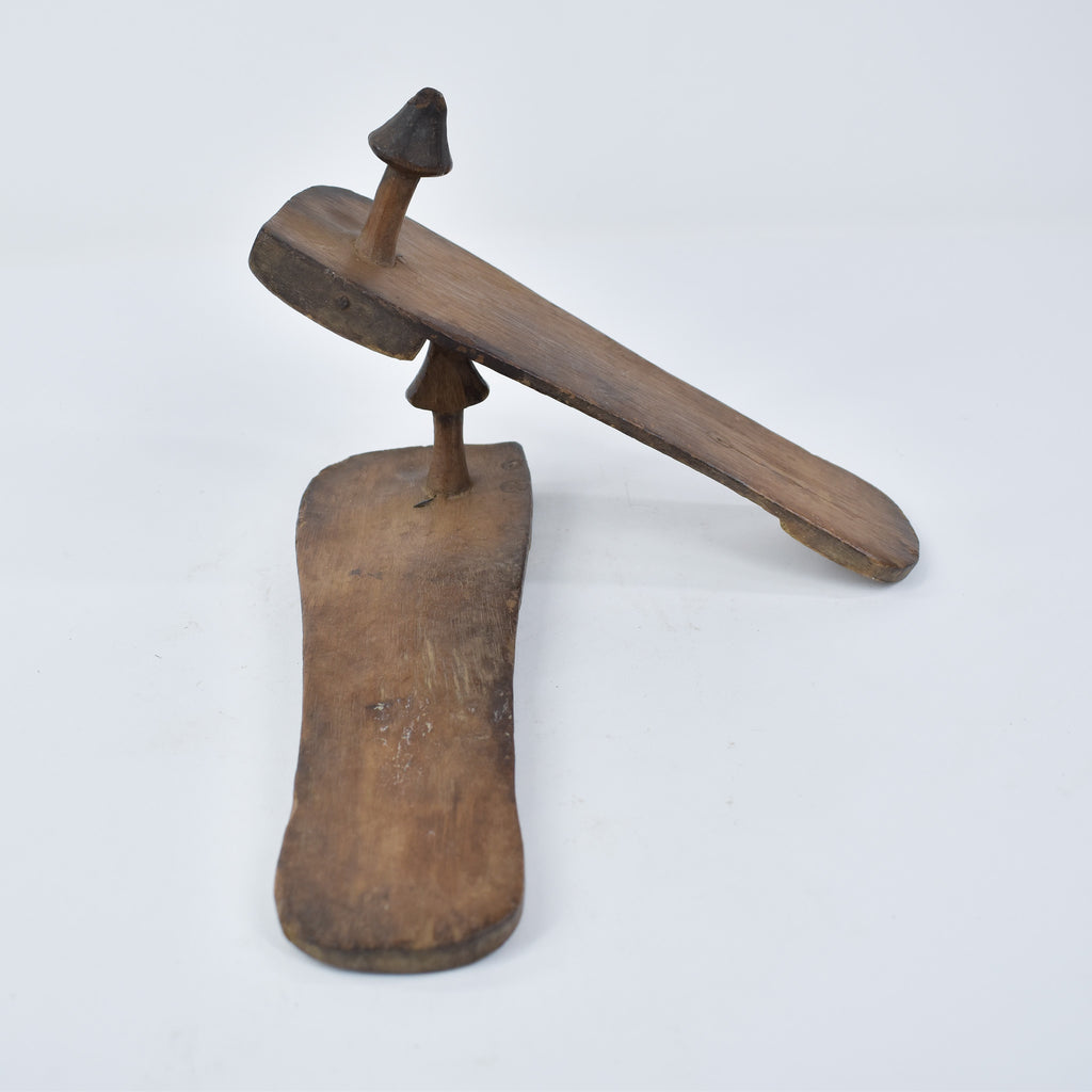 BanguBangu Pair of Wooden Shoes Congo