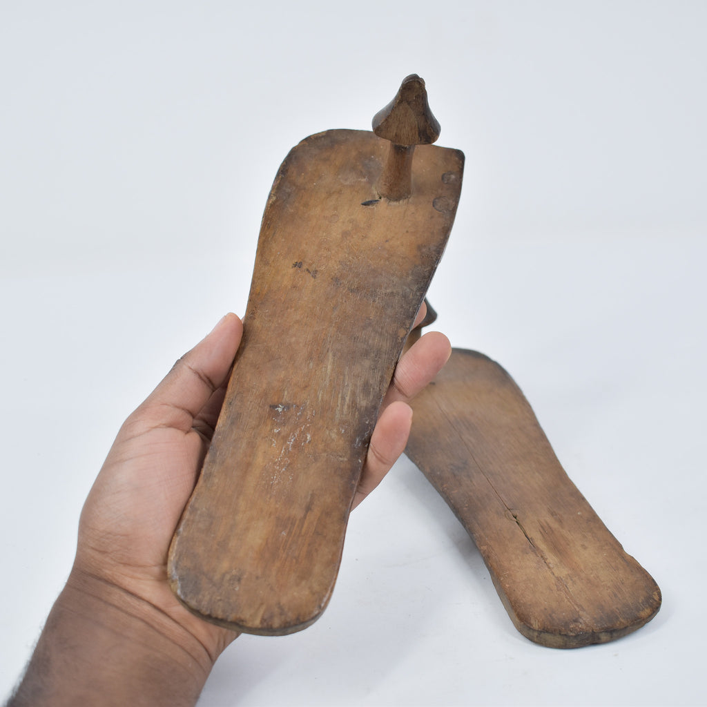 BanguBangu Pair of Wooden Shoes Congo