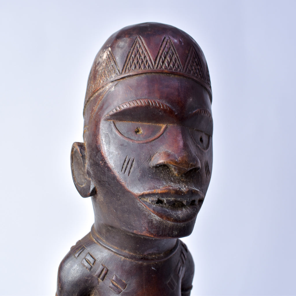 Kongo Maternity Figure on Base Congo