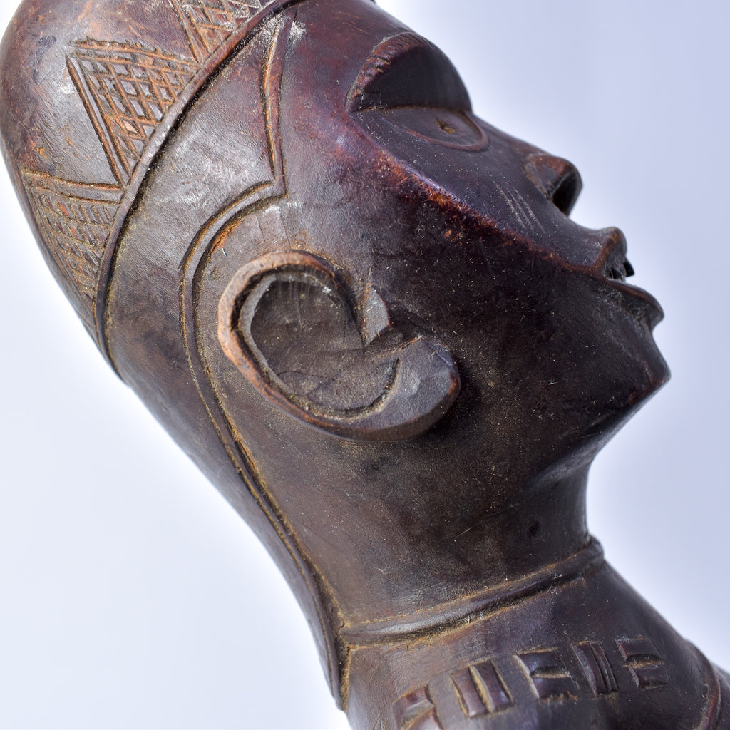 Kongo Maternity Figure on Base Congo
