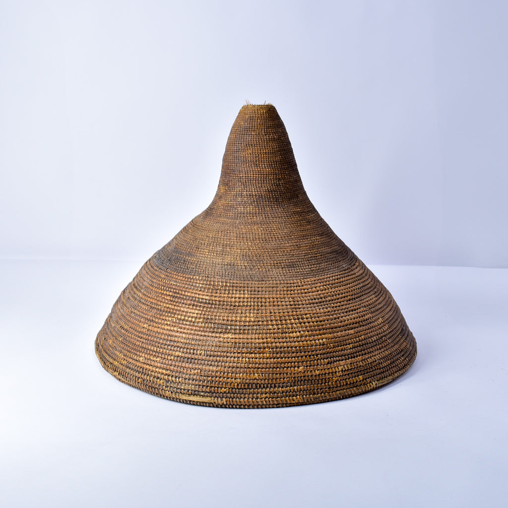 Tutsi Tight Weave Basket Lid Rwanda