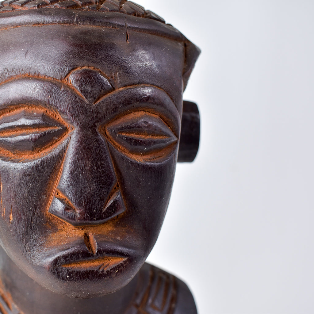 Ndengese Male Wooden Figure Congo