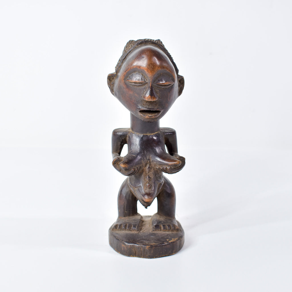 Luba Female Miniature Figure Congo