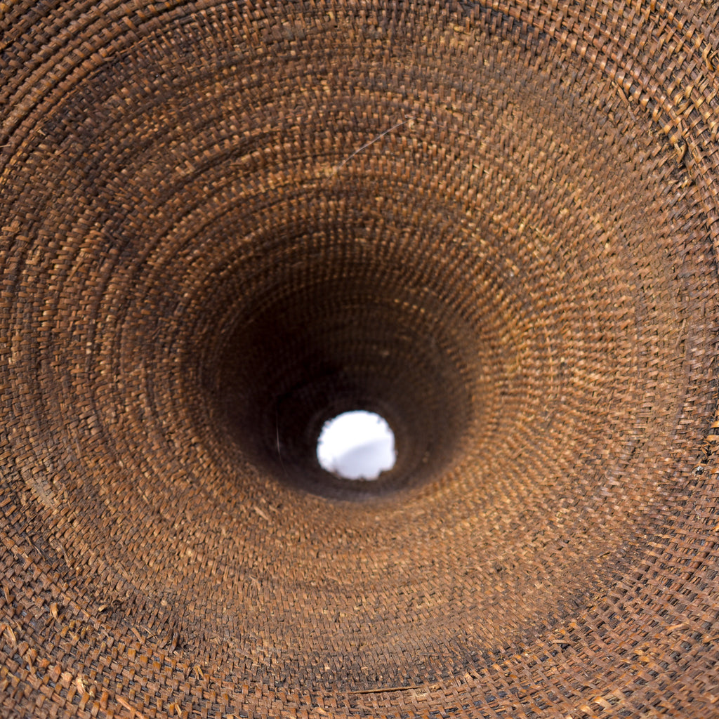 Tutsi Tight Weave Basket Lid Rwanda