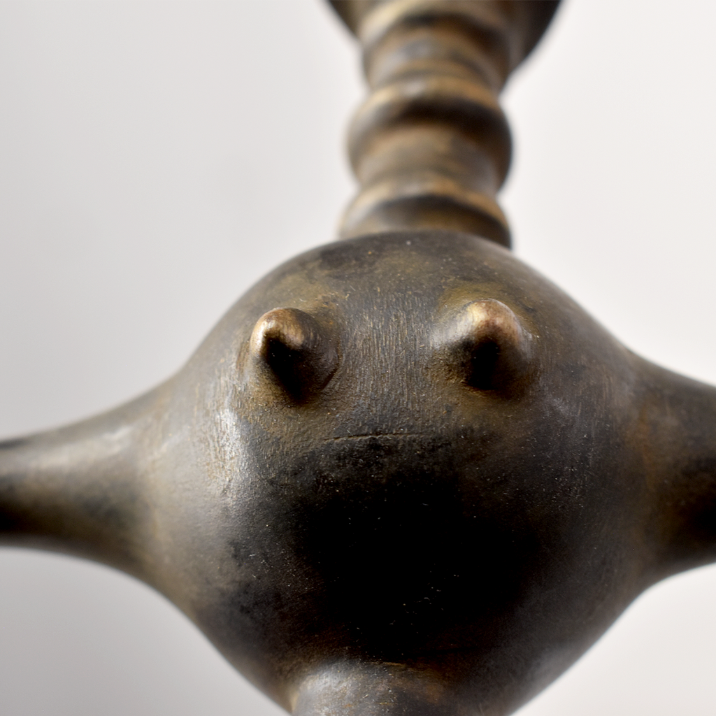 Asante Akua'ba Fertility Doll With Beads Ghana 