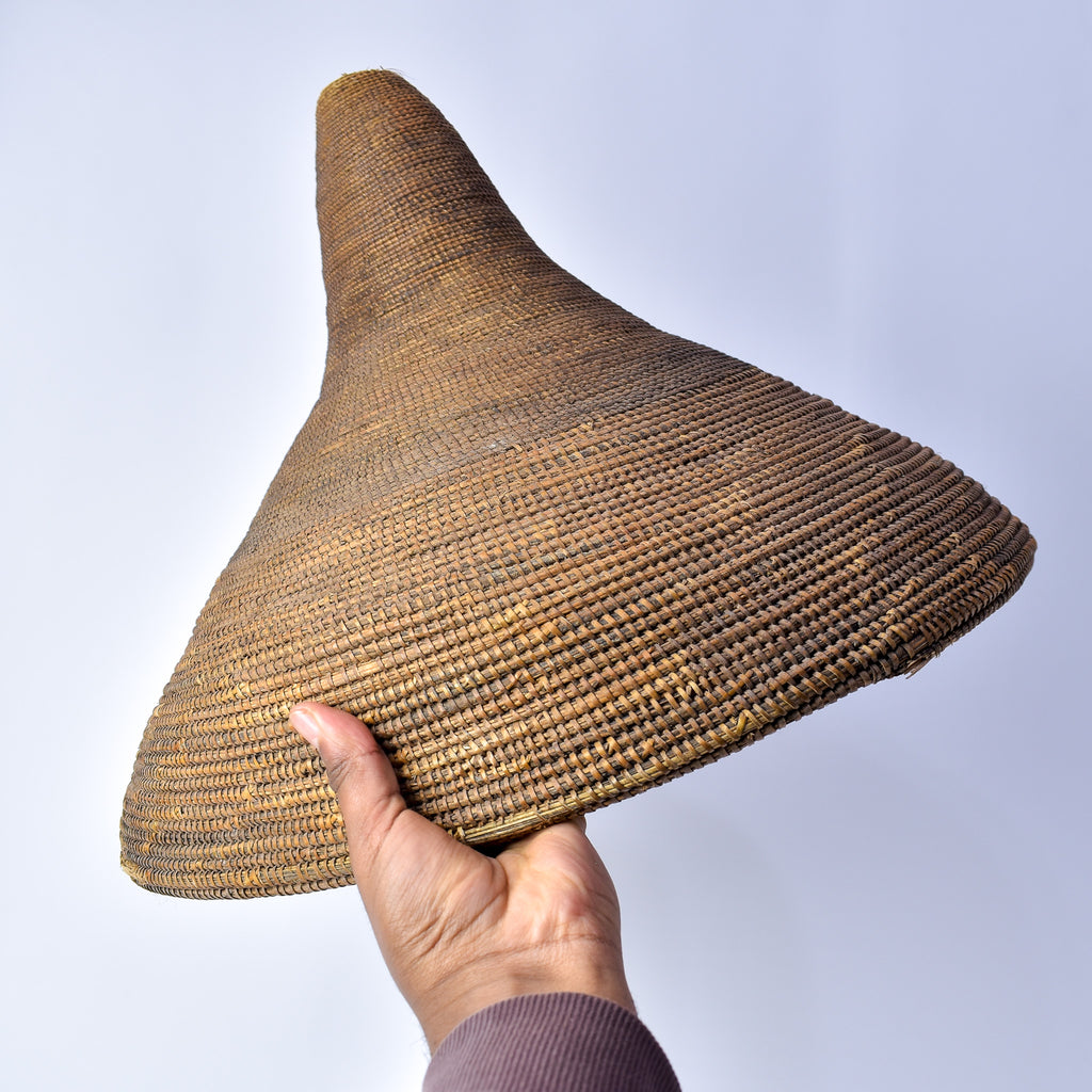 Tutsi Tight Weave Basket Lid Rwanda