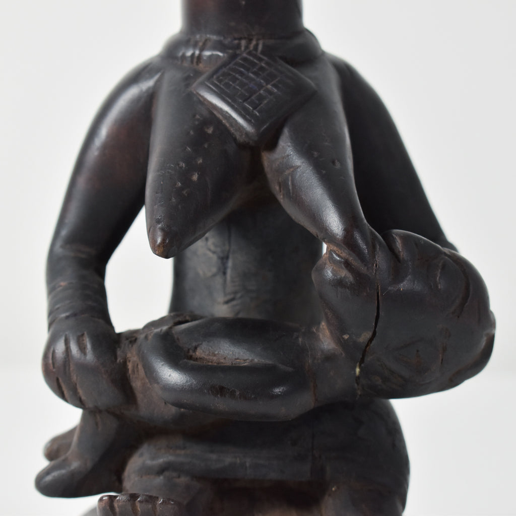 Yoruba Female Bowl Bearer Figure Nigeria