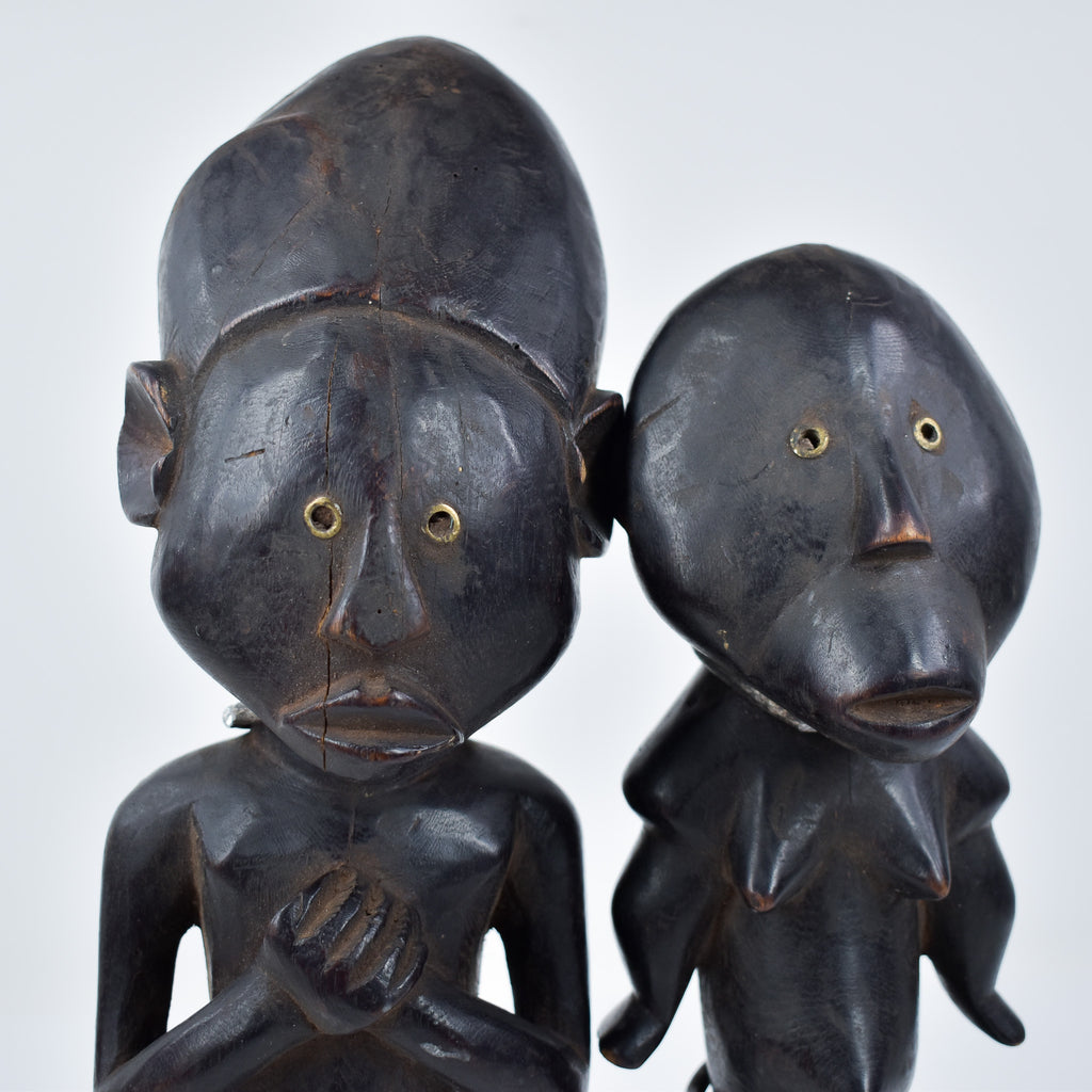 Zande Figure Pair Congo