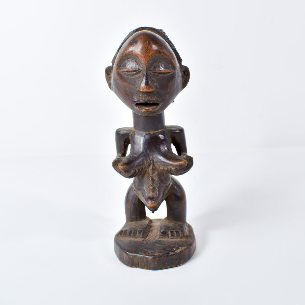 Luba Female Miniature Figure Congo