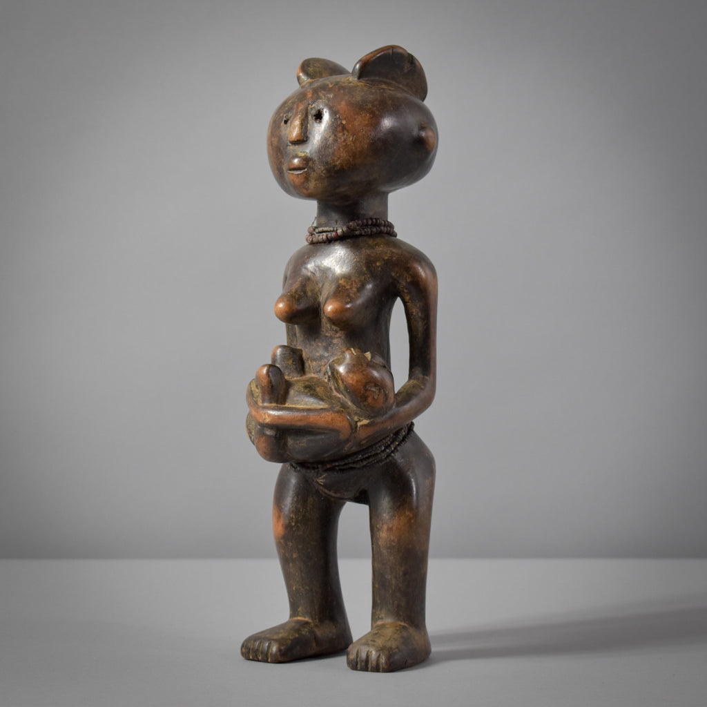 Nyamwezi Mother And Child Mwana Hiti Figure Tanzania