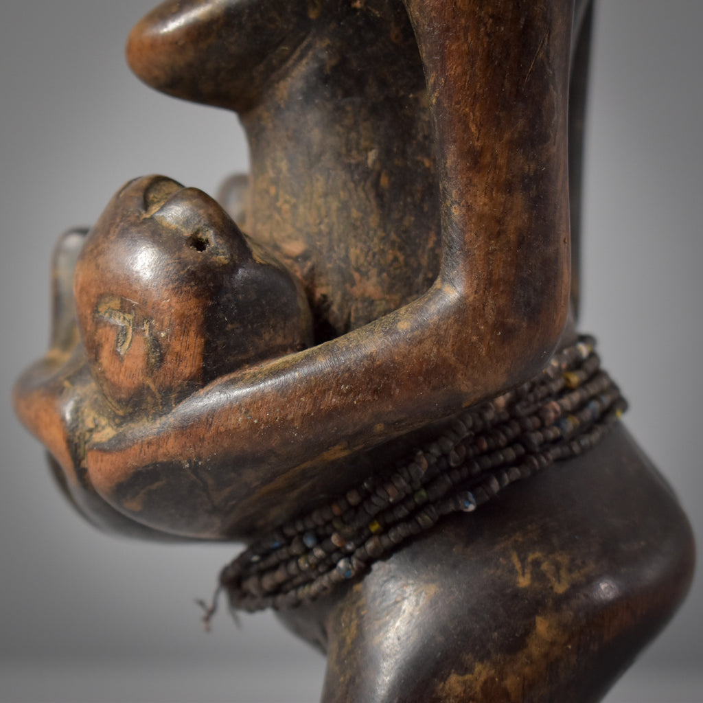 Nyamwezi Mother And Child Mwana Hiti Figure Tanzania