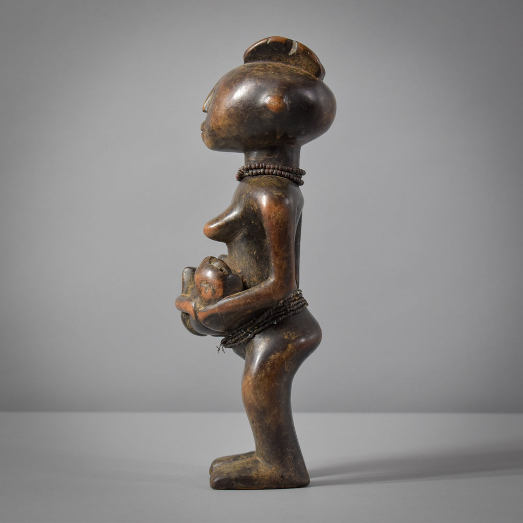 Nyamwezi Mother And Child Mwana Hiti Figure Tanzania