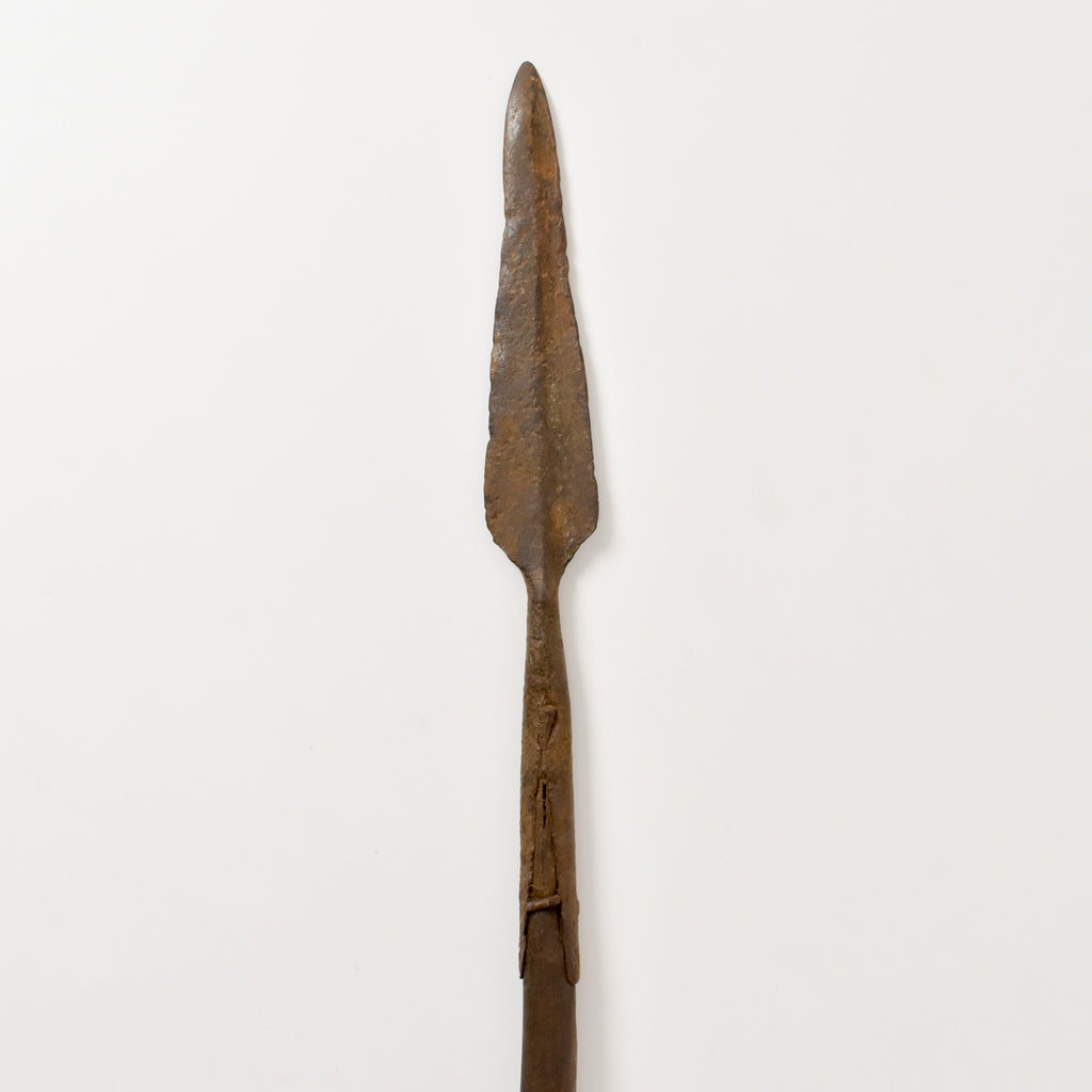 Kuba Spear with Iron Blade 54 Inch Congo 