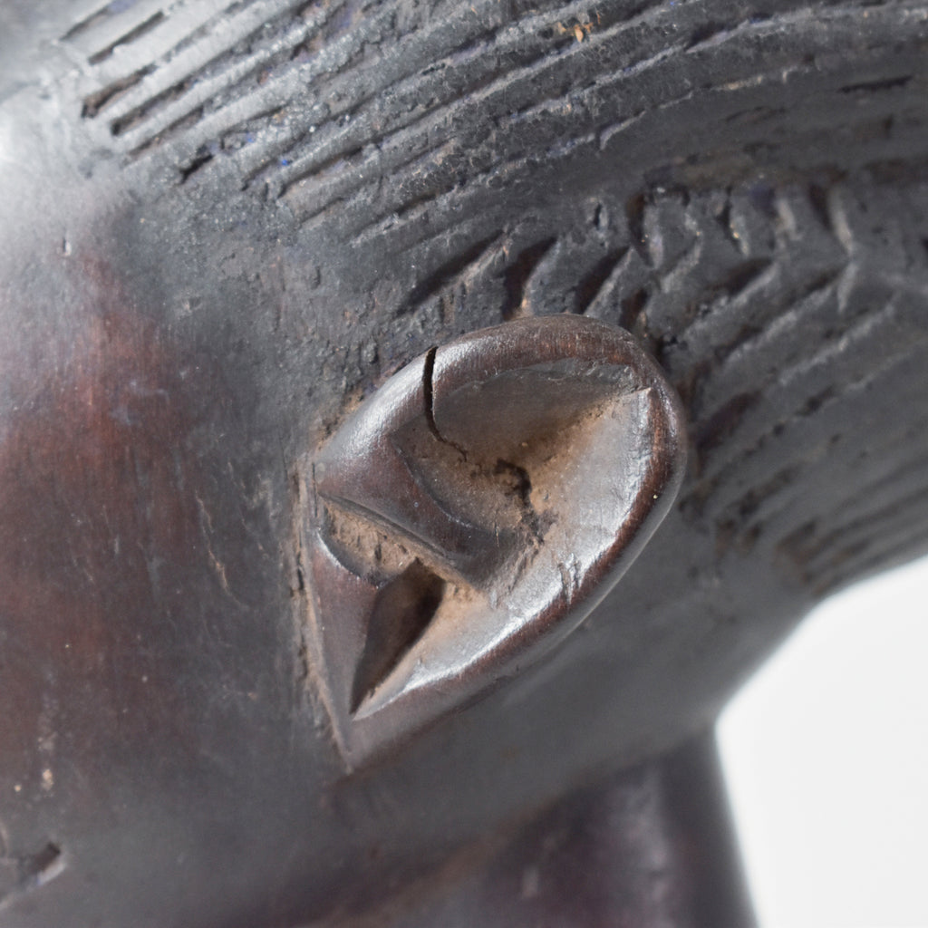 Yoruba Female Nursing Bowl Bearer Figure Nigeria