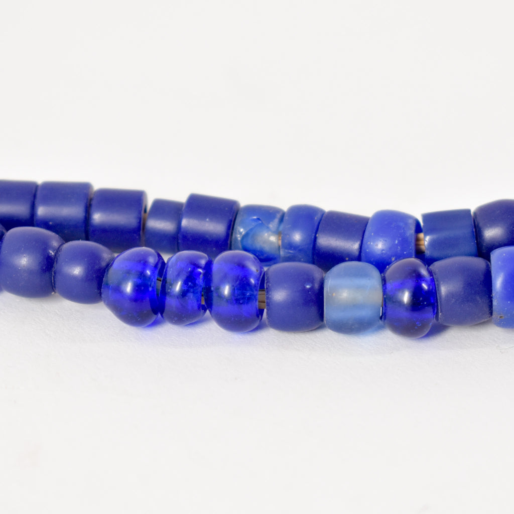 Mixed Blue Trade Beads