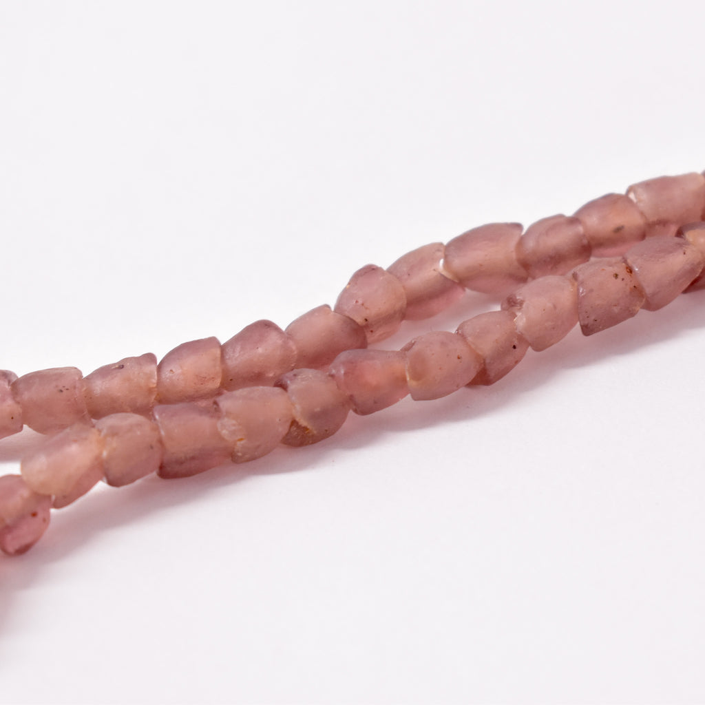 Purple Krobo "Recycled" Powder Glass Trade Beads