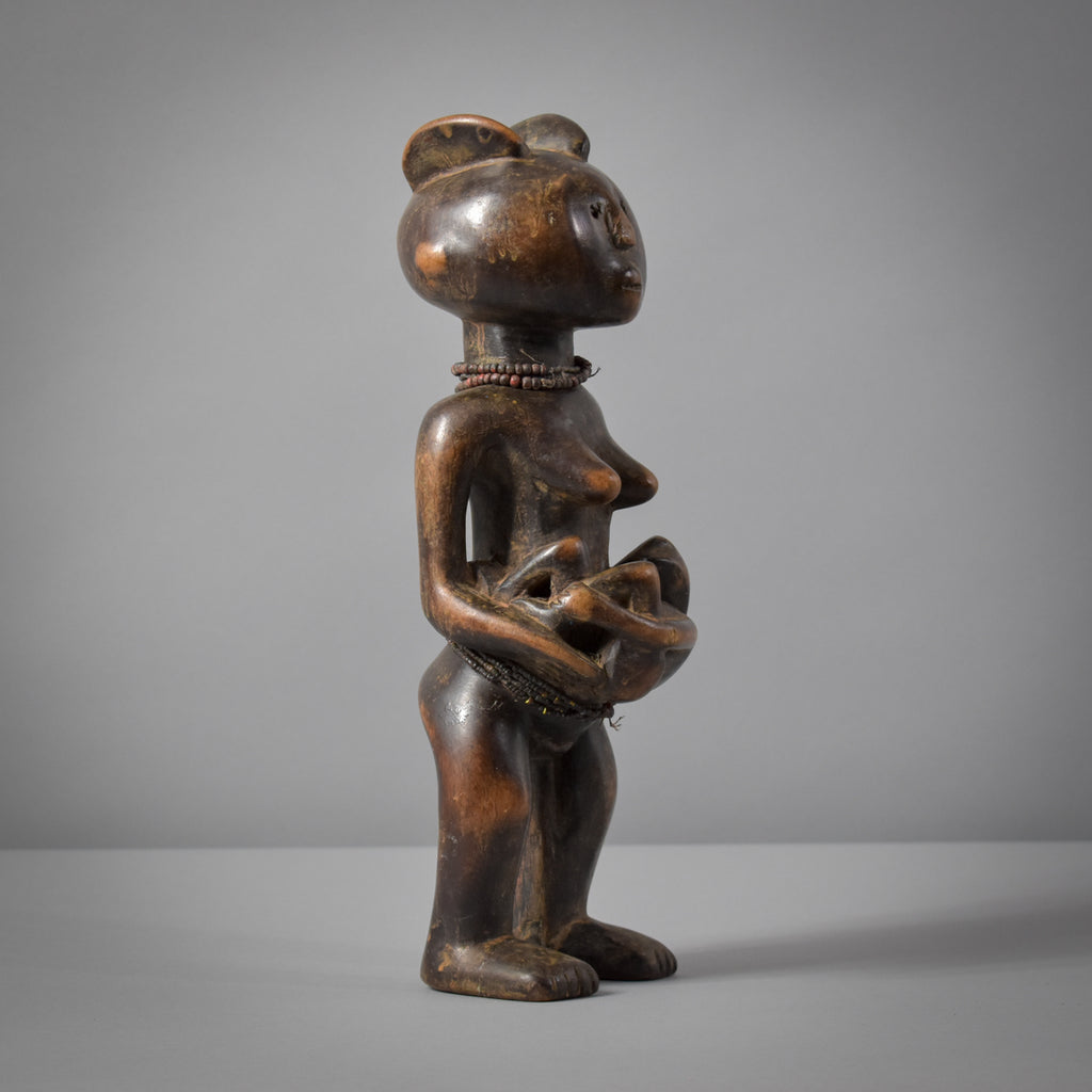 Nyamwezi Mother And Child Mwana Hiti Figure Tanzania