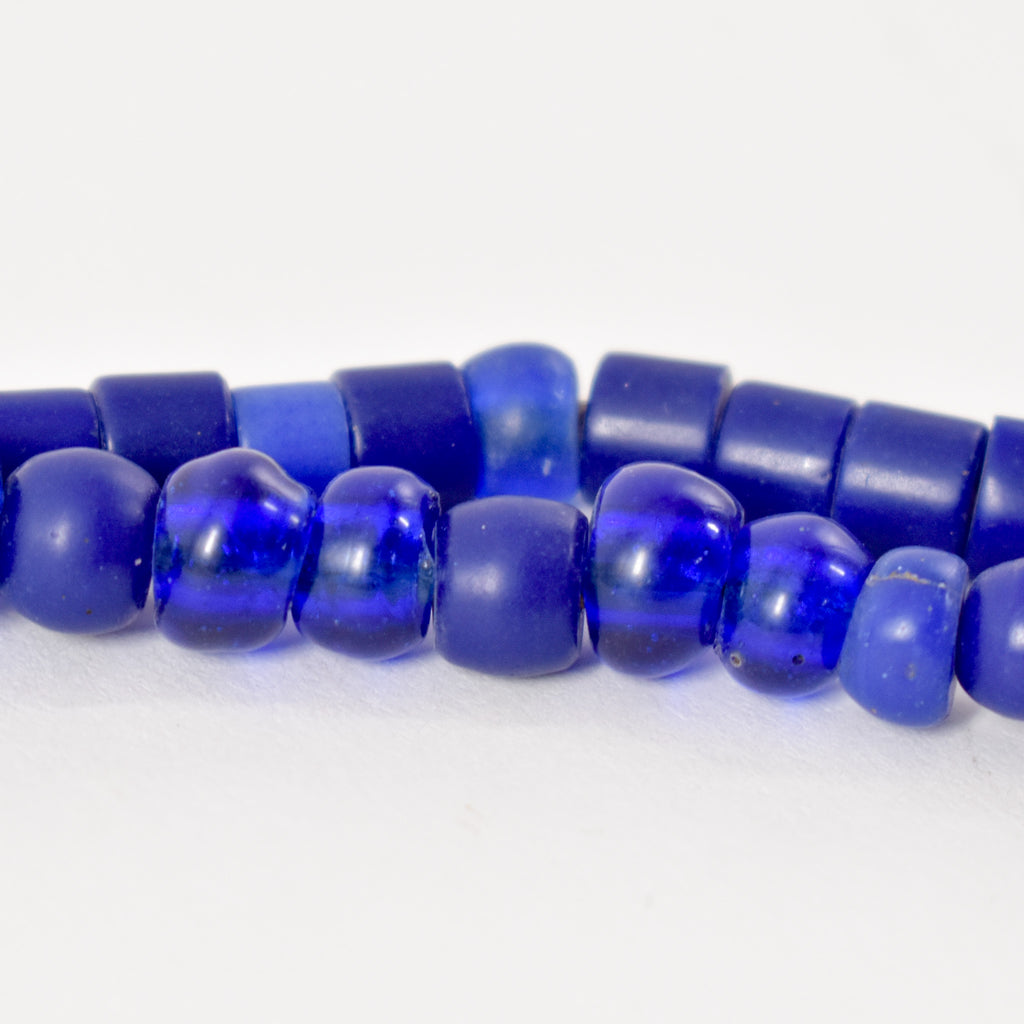 Mixed Blue Trade Beads