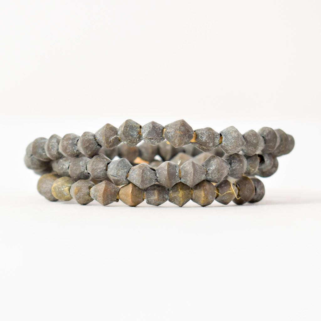 Fulani Brass Metal Beads JK Brown Collection