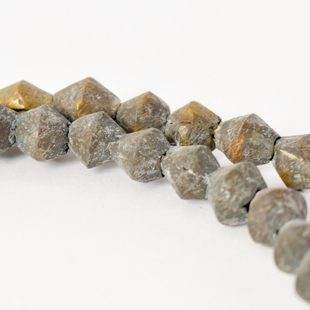 Fulani Brass Metal Beads JK Brown Collection