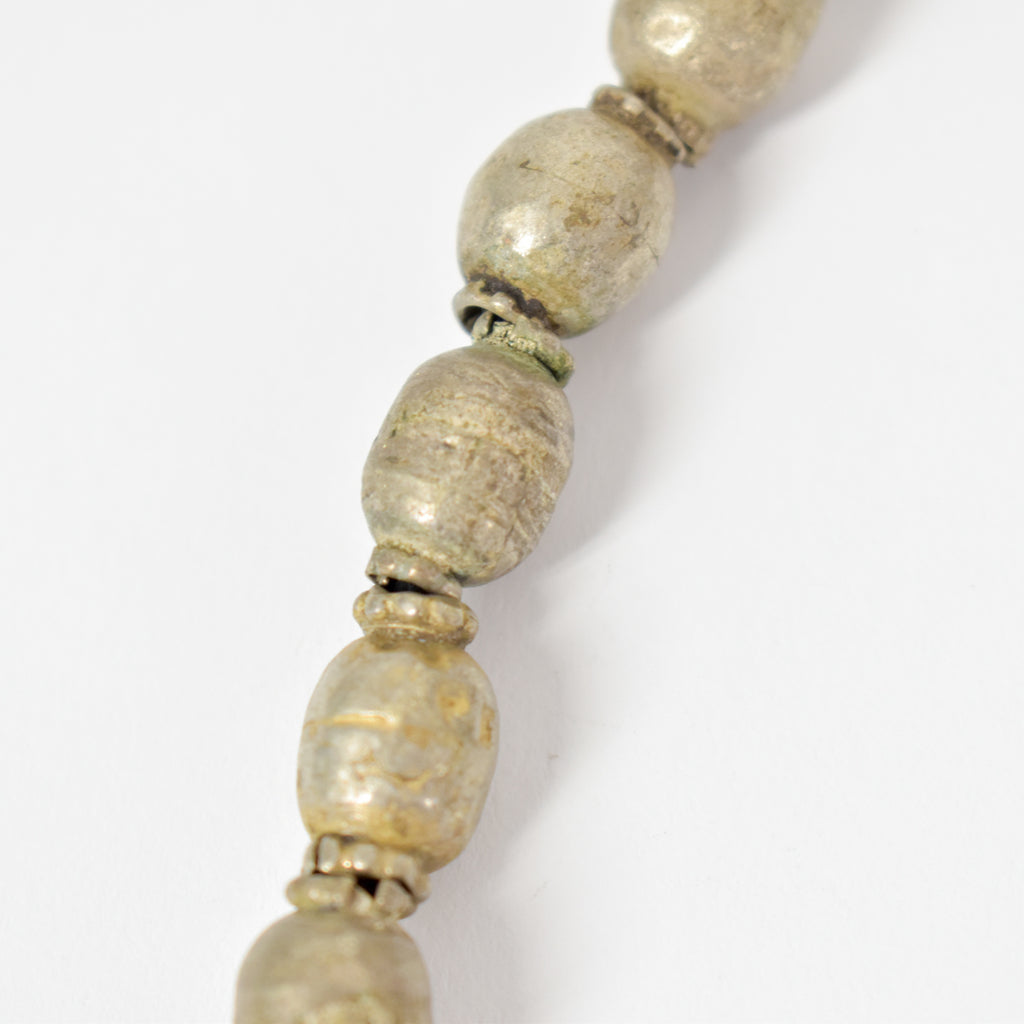 Silver Prayer Beads with Tassel Ethiopia