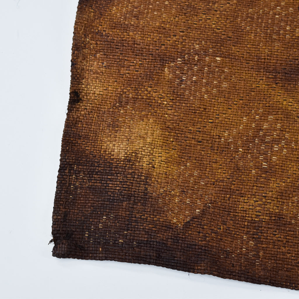 Kuba Raffia Square Textile Congo 22x19 Inch