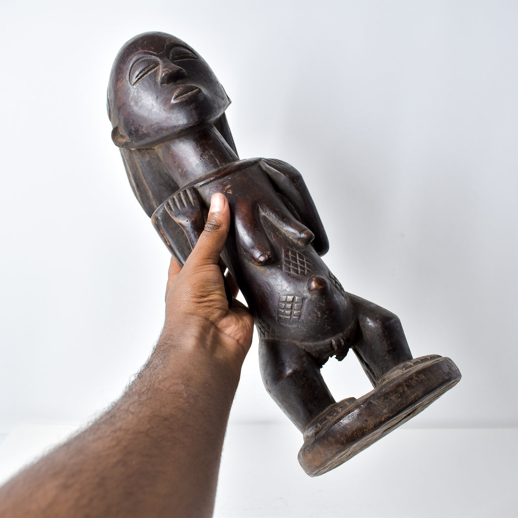 Tabwa Standing Female Figure Congo