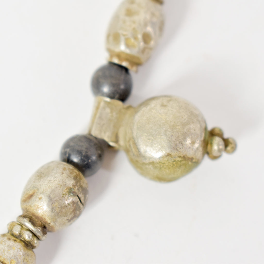 Silver Prayer Beads with Tassel Ethiopia