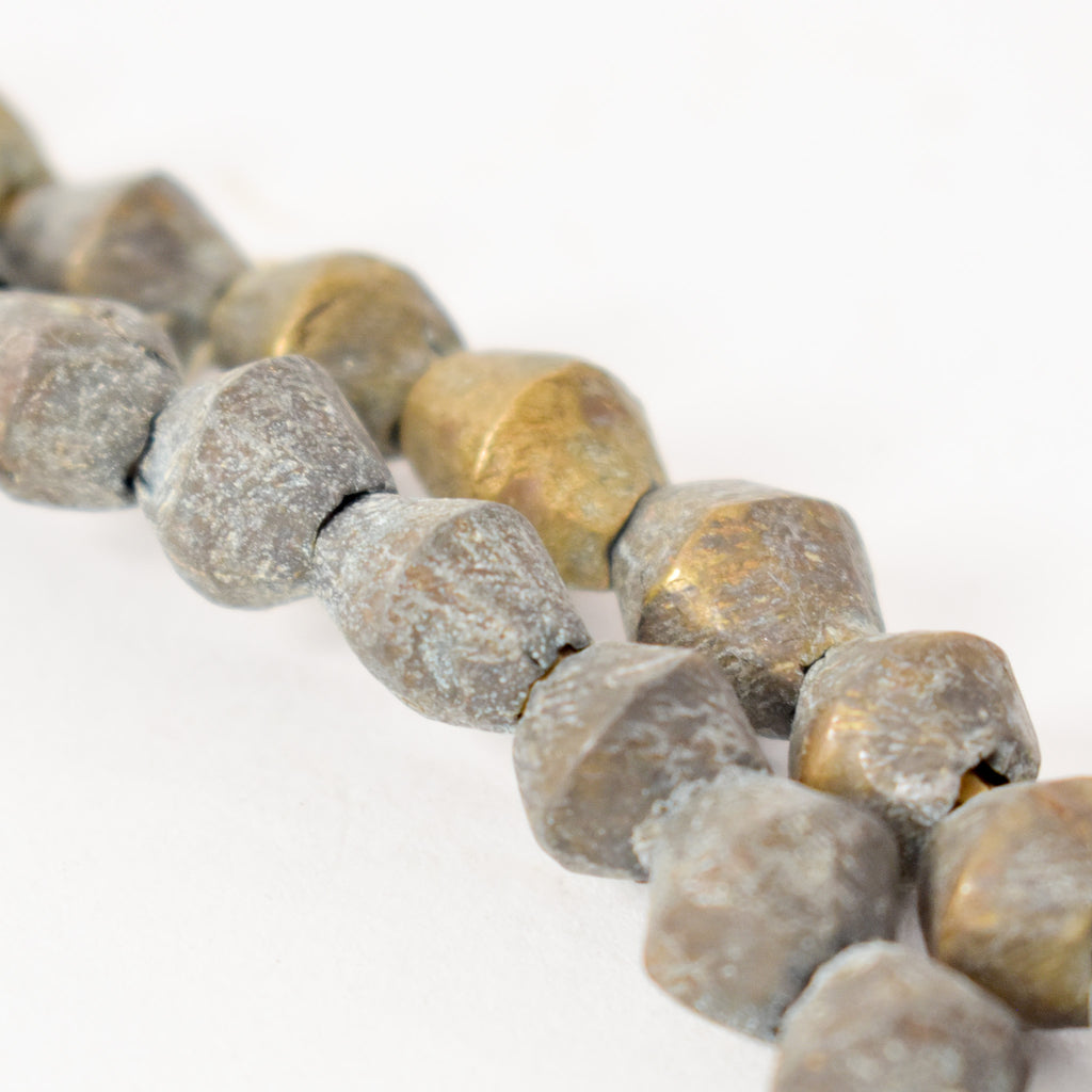 Fulani Brass Metal Beads JK Brown Collection