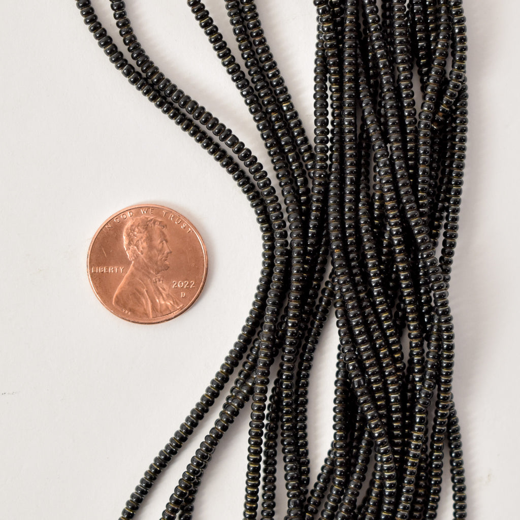 Baule Tamba Black Bead Necklace