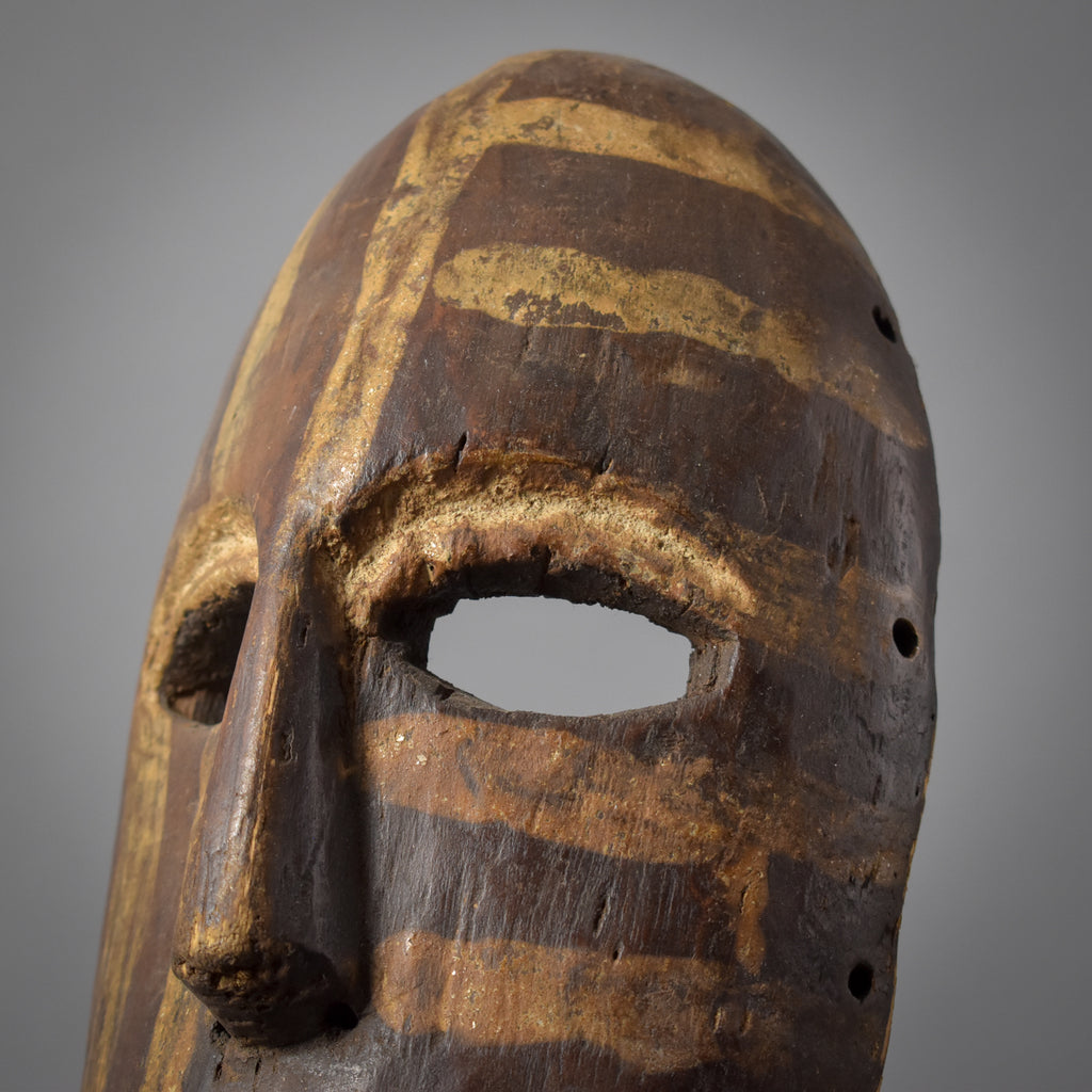 Kongo Ndunga Mask on Custom Stand Congo