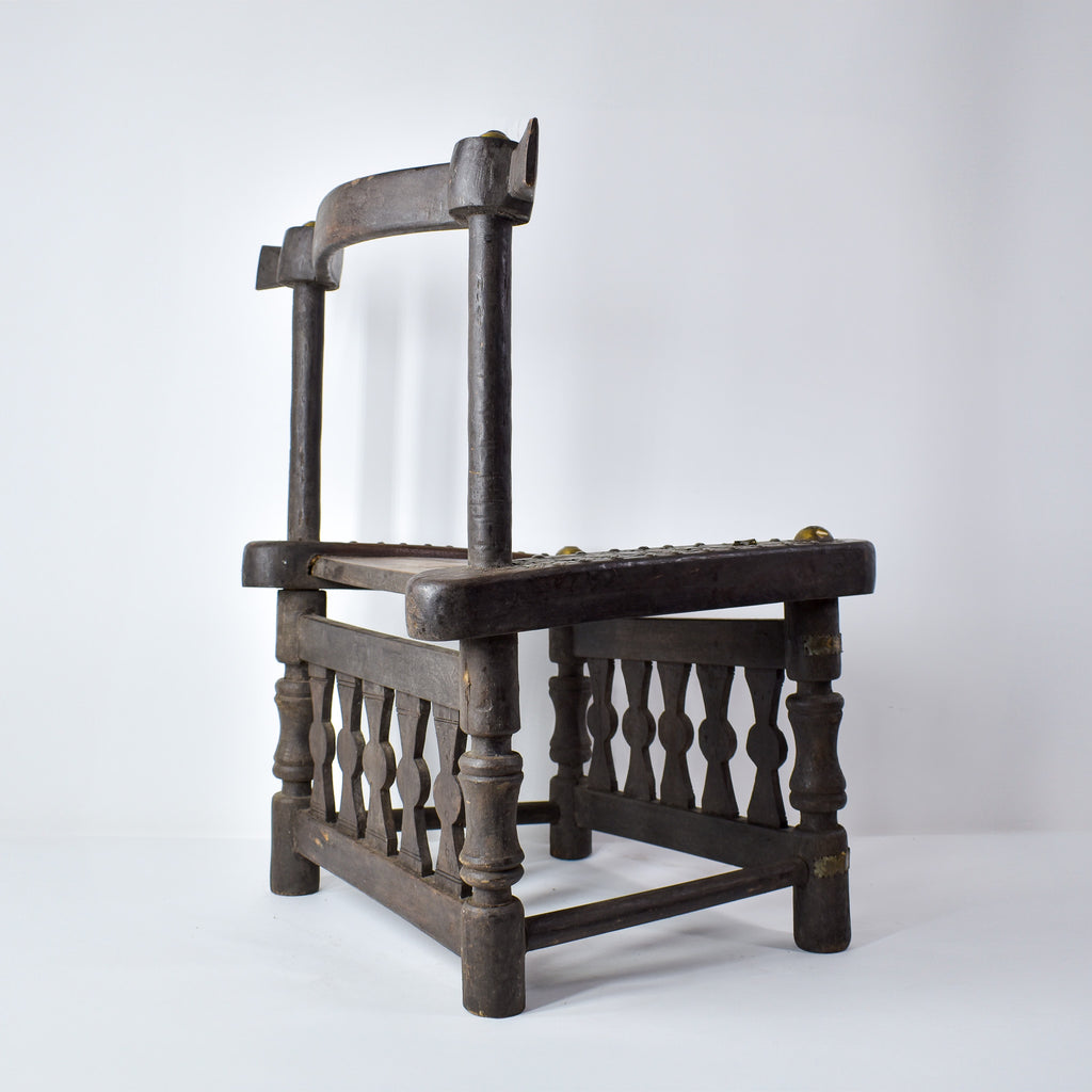 Malinke Senufo Traveling Wooden Chair Guinea