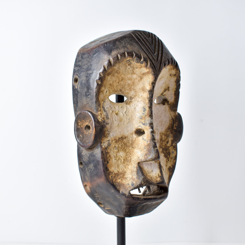 Kumu Wooden Mask Congo