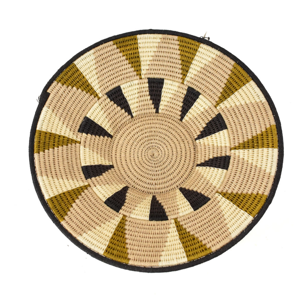 Neutral Agave Sisal Handwoven Basket Eswatini