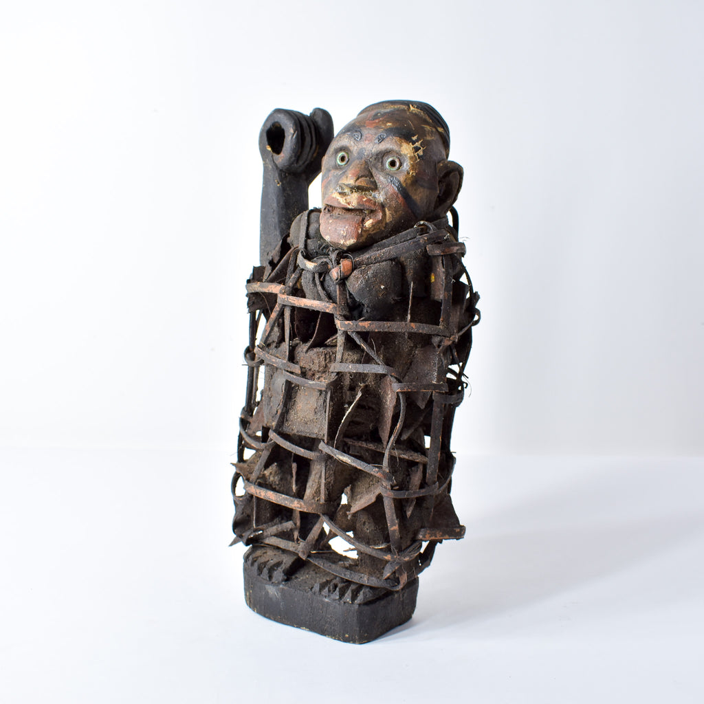 Kongo Nkisi Nkondi Power Fetish Figure Congo