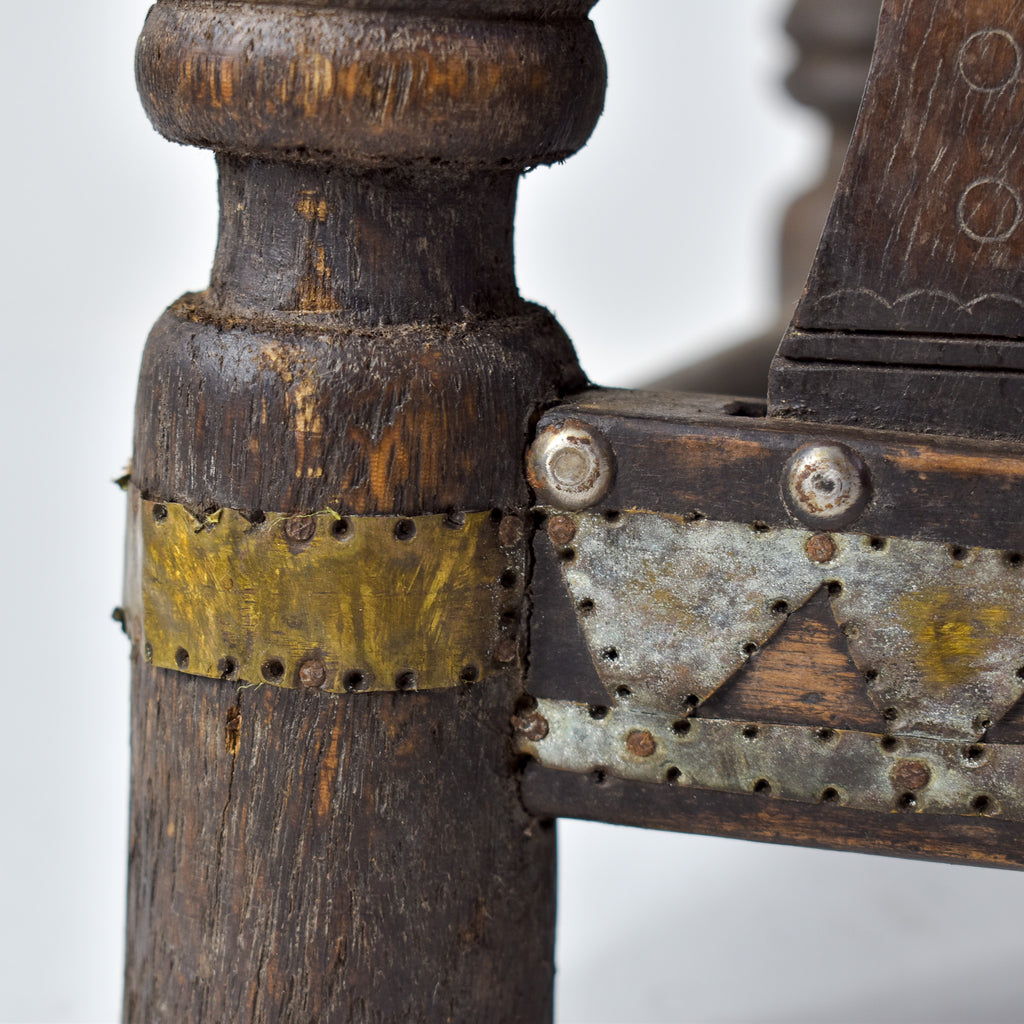 Malinke Senufo Traveling Wooden Chair Guinea