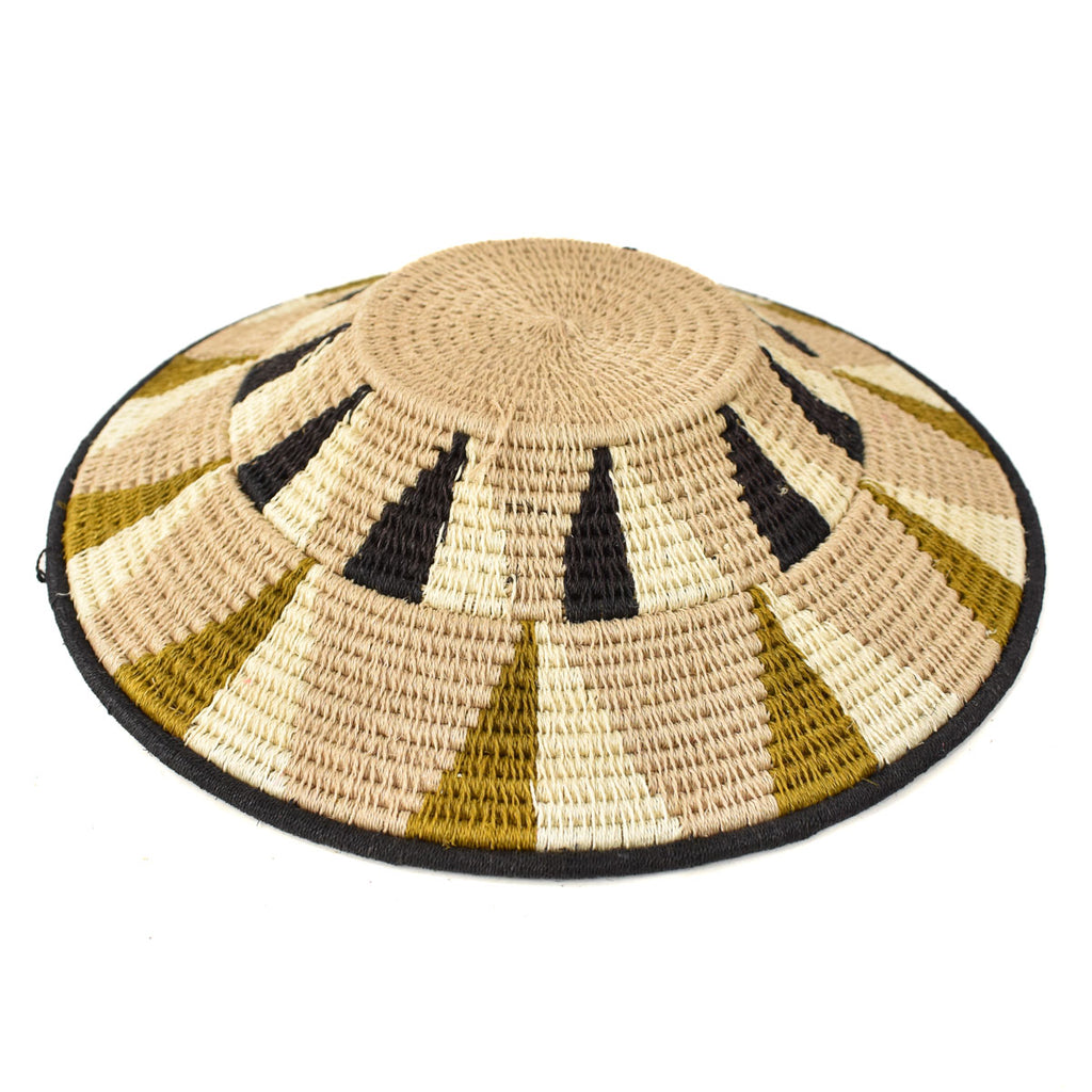 Neutral Agave Sisal Handwoven Basket Eswatini