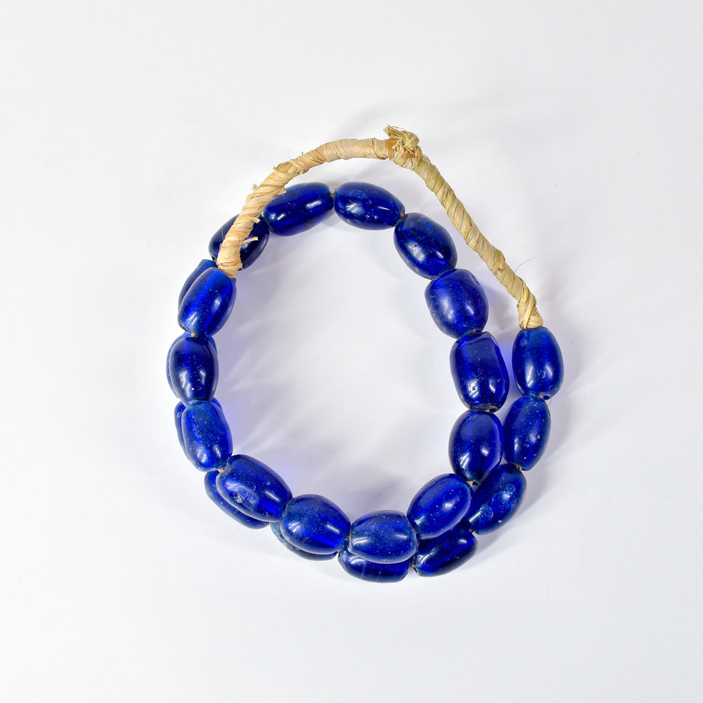 Old European Matched Blue Trade Beads