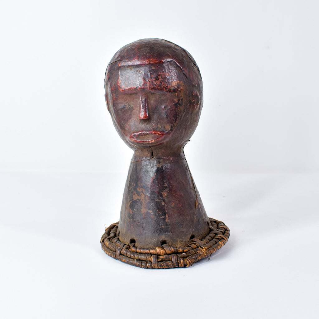 Ekoi Ejagham Leather Wrapped Headcrest Nigeria