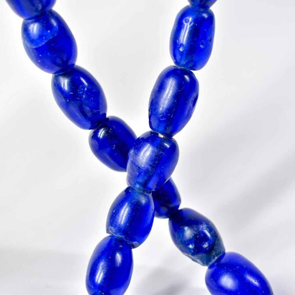 Old European Matched Blue Trade Beads