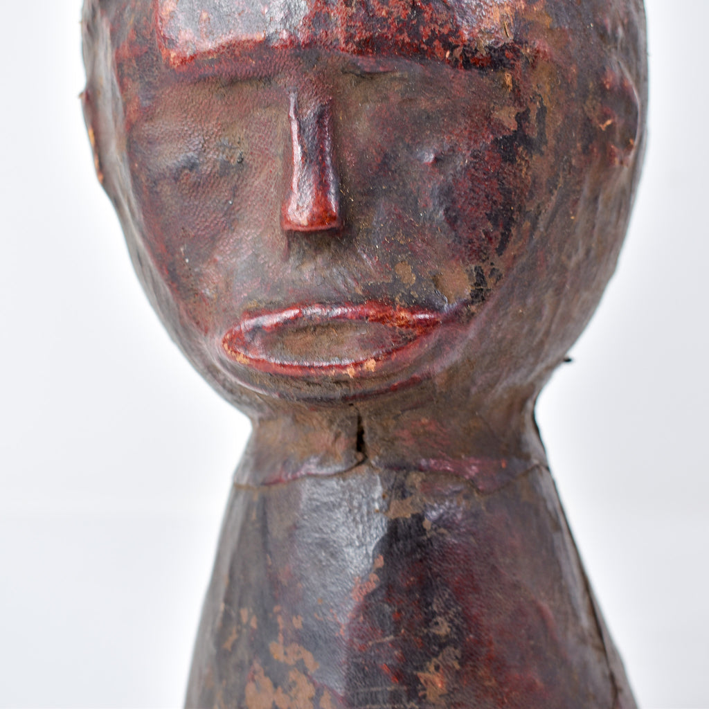 Ekoi Ejagham Leather Wrapped Headcrest Nigeria